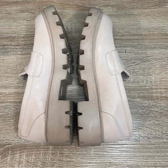 Sonoma Goods For Life Larue Girls Size 1 Platform Loafer – Nude - Picture 4 of 8